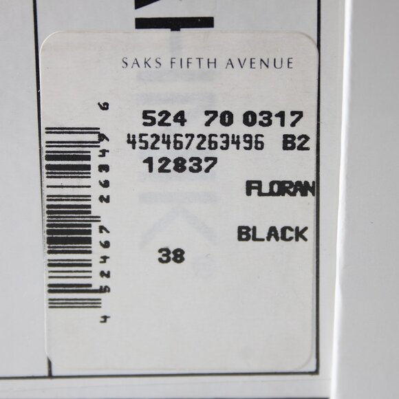 Manolo Blahnik Heels Floran Sz 38 Black Rhinestones Satin Leather Kitten 1.5" - Picture 13 of 13